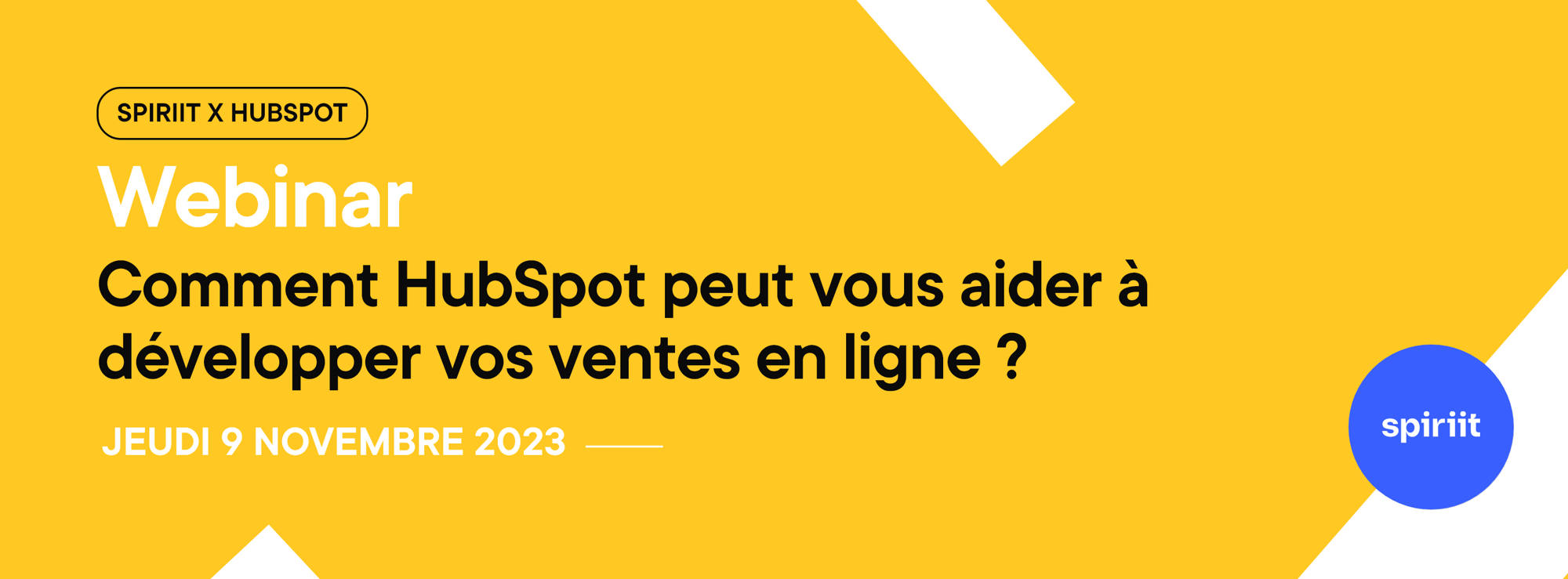 Visuel landing Webinar Spiriit x Hubspot